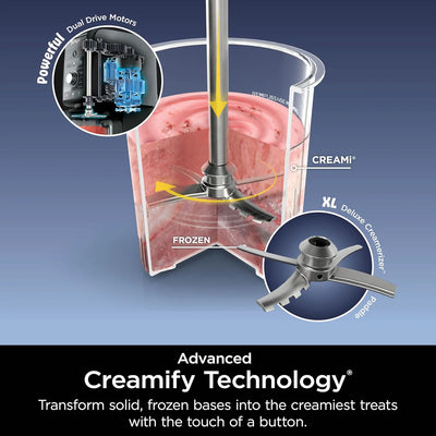 CREAMi XL Deluxe 11-in-1 Ice Cream and Frozen Treat Maker